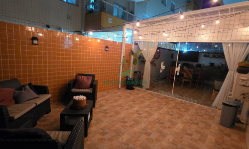 Apartamento Garden à Venda em Praia Grande | 110m² | 2 Quartos | 1 Suíte | 1 Vaga | Condomínio-Clube