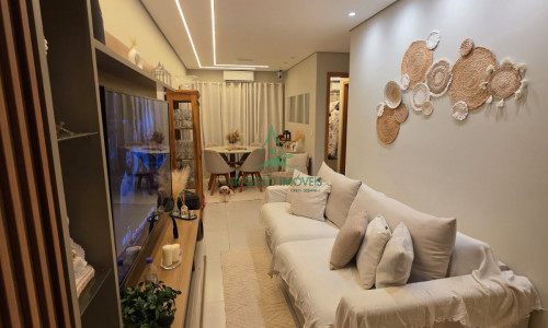 Apartamento Garden à Venda em Praia Grande | 110m² | 2 Quartos | 1 Suíte | 1 Vaga | Condomínio-Clube