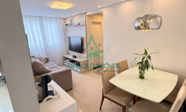 Apartamento à Venda em Mogi | 48m² | 2 Quartos | Mobiliado | Alexa | 1 Vaga | Spazio Mirassol