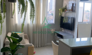 Apartamento à Venda no Cambuci | 38m² | 2 Quartos | Mobiliado | Vista Livre