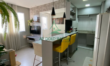 Apartamento à Venda no Cambuci | 38m² | 2 Quartos | Mobiliado | Vista Livre