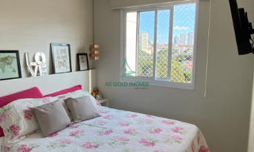 Apartamento à Venda no Cambuci | 38m² | 2 Quartos | Mobiliado | Vista Livre