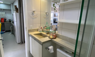 Apartamento à Venda no Cambuci | 38m² | 2 Quartos | Mobiliado | Vista Livre
