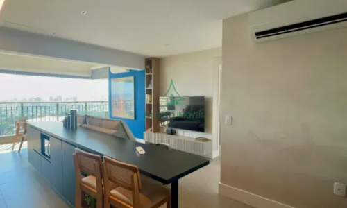 Apartamento à Venda em Pinheiros | 78m² | 2 Quartos | Mobiliado | Andar Alto | Vista Livre