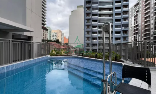 Apartamento à Venda em Pinheiros | 78m² | 2 Quartos | Mobiliado | Andar Alto | Vista Livre