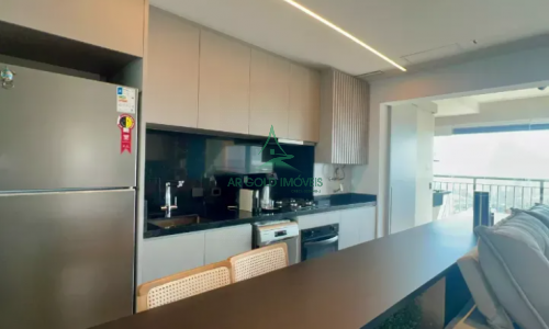 Apartamento à Venda em Pinheiros | 78m² | 2 Quartos | Mobiliado | Andar Alto | Vista Livre