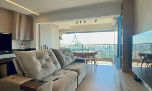 Apartamento à Venda em Pinheiros | 78m² | 2 Quartos | Mobiliado | Andar Alto | Vista Livre