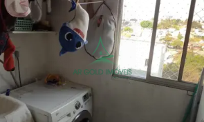 Apartamento à Venda no Jardim Santa Mônica | 55m² | 2 Quartos | Varanda | 1 Vaga | Santa Mônica