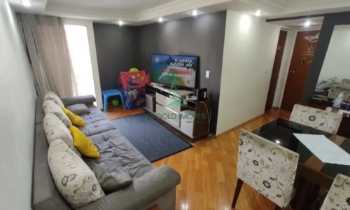 Apartamento à Venda no Jardim Santa Mônica | 55m² | 2 Quartos | Varanda | 1 Vaga | Santa Mônica