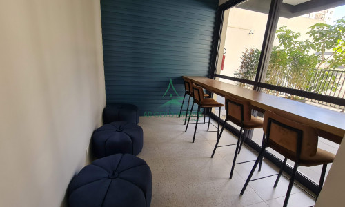 Studio à Venda e Locação em Perdizes | Varanda | Armários | Lazer | 40m da PUC | Sou Perdizes