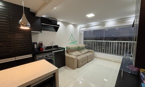 Apartamento à Venda na Vila Rio Branco | 58m² | 2 Quartos | 1 Vaga | Planejados | Ótimo Lazer