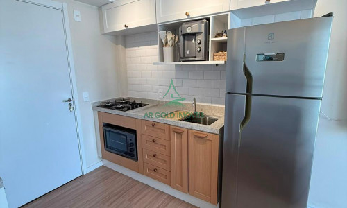 Apartamento à Venda no Reserva Barra Funda | 27m² | 1 Suíte | Mobiliado | Varanda
