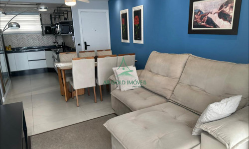 Apto à Venda na Enseada | 80m² | 3 Dorms | 1 Suíte | Mobiliado | 3 Quadras da Praia | 1 Vaga