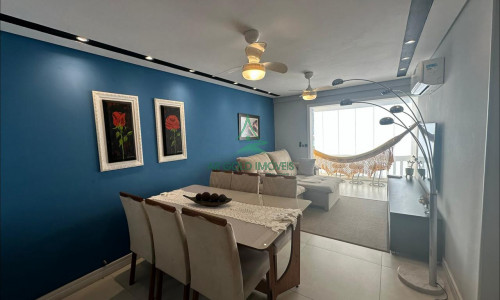 Apto à Venda na Enseada | 80m² | 3 Dorms | 1 Suíte | Mobiliado | 3 Quadras da Praia | 1 Vaga