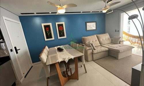 Apto à Venda na Enseada | 80m² | 3 Dorms | 1 Suíte | Mobiliado | 3 Quadras da Praia | 1 Vaga