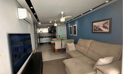 Apto à Venda na Enseada | 80m² | 3 Dorms | 1 Suíte | Mobiliado | 3 Quadras da Praia | 1 Vaga