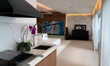 Apartamento à Venda no Morumbi | 186m² | 3 Quartos | Mobiliado | 3 Vagas | Parque Global