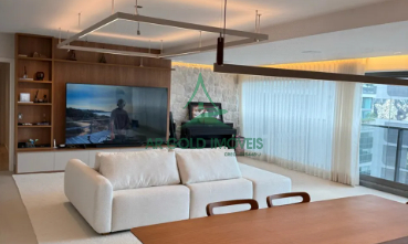 Apartamento à Venda no Morumbi | 186m² | 3 Quartos | Mobiliado | 3 Vagas | Parque Global