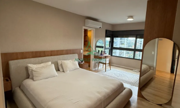 Apartamento à Venda no Morumbi | 186m² | 3 Quartos | Mobiliado | 3 Vagas | Parque Global