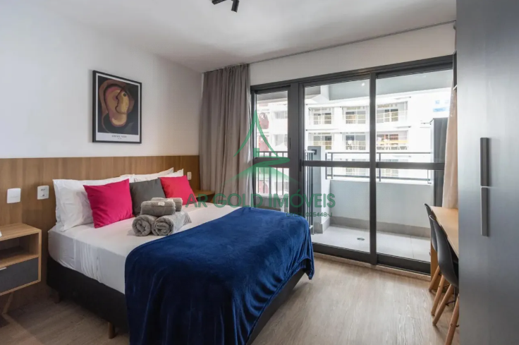 Studio à Venda em Perdizes | 25m² | Mobiliado | Varanda | Soma Perdizes