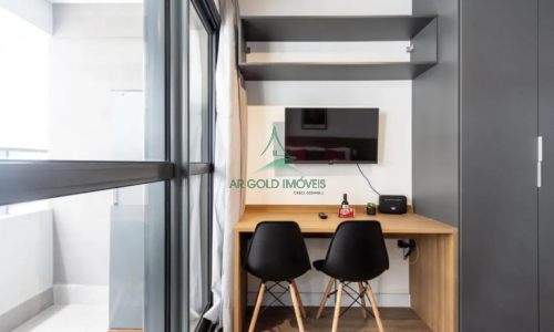 Studio à Venda em Perdizes | 25m² | Mobiliado | Varanda | Soma Perdizes