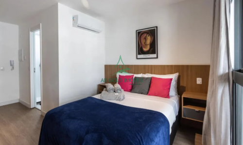 Studio à Venda em Perdizes | 25m² | Mobiliado | Varanda | Soma Perdizes