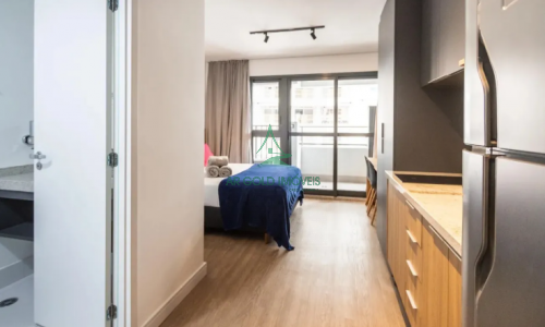 Studio à Venda em Perdizes | 25m² | Mobiliado | Varanda | Soma Perdizes