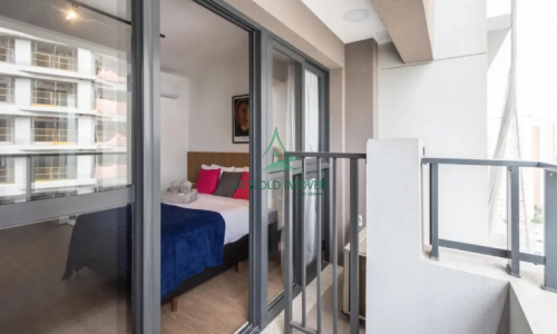 Studio à Venda em Perdizes | 25m² | Mobiliado | Varanda | Soma Perdizes